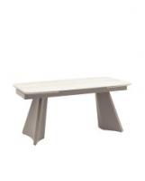 Стол обеденный Eliora 160-240*90 см серая керамика